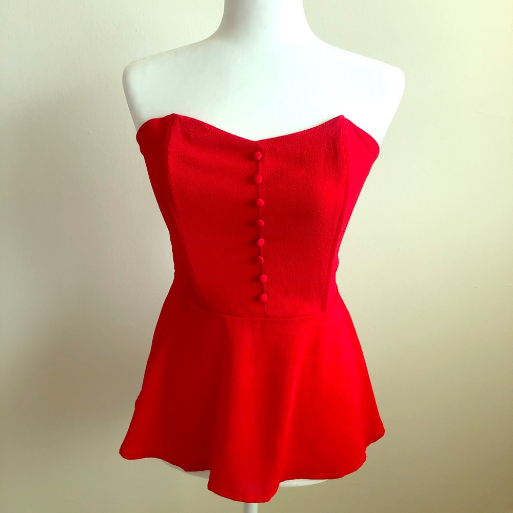 Strapless Montaeu Summer Top